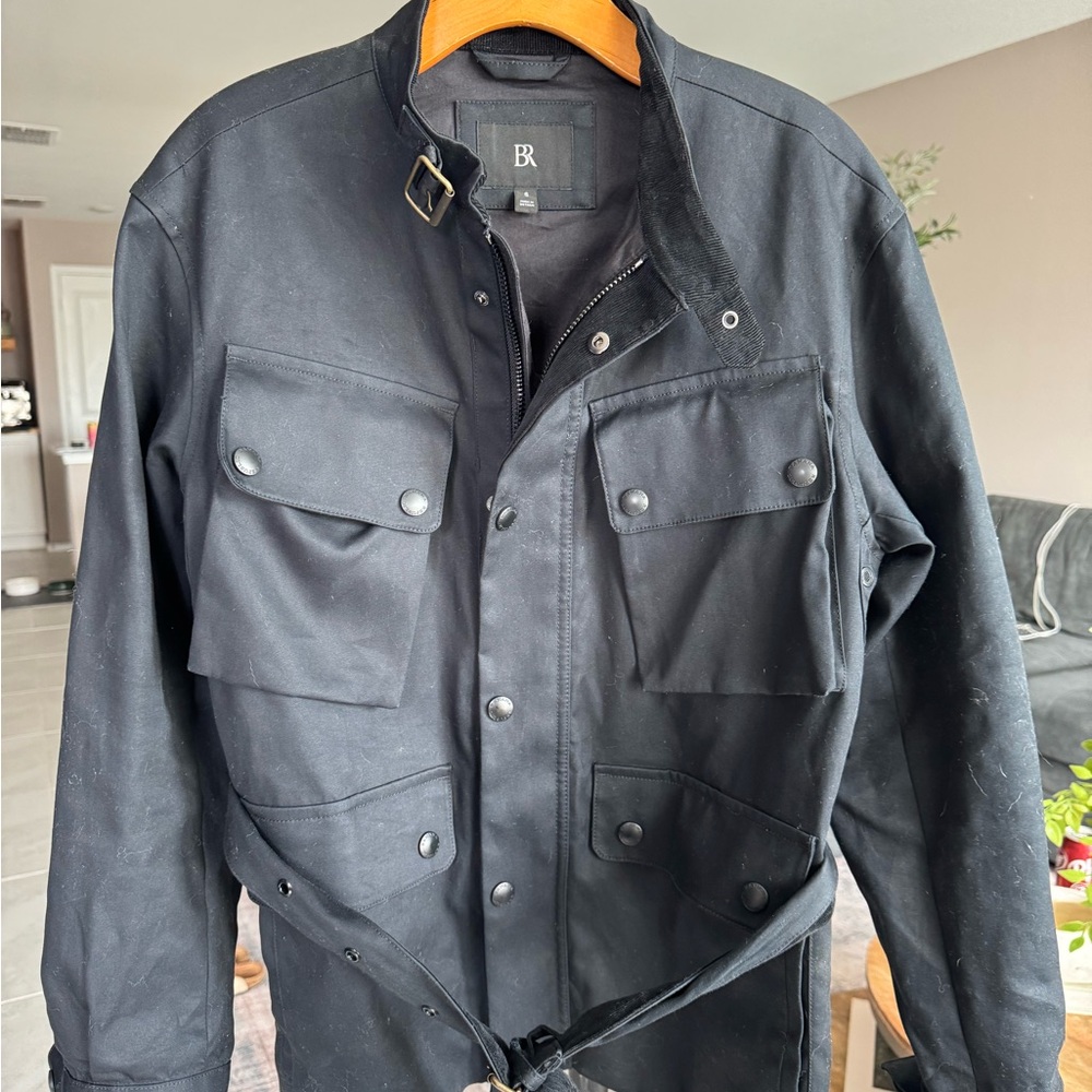 Black Men's Jacket - Picture 2 of 3